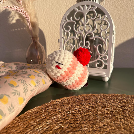 Abeille écru & saumon 🐝