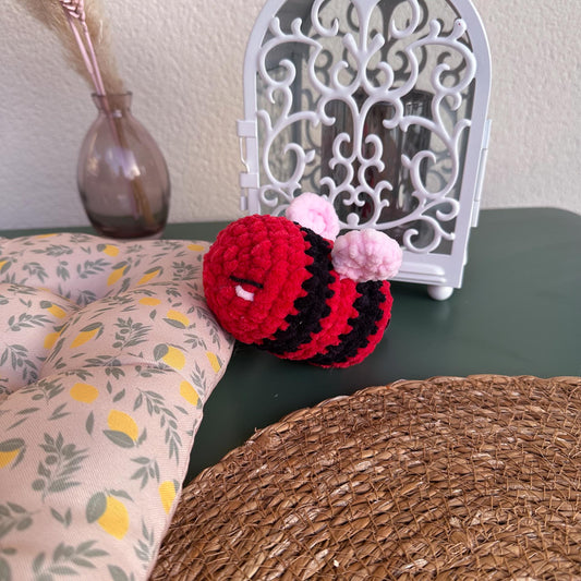 Abeille rouge & noir 🐝