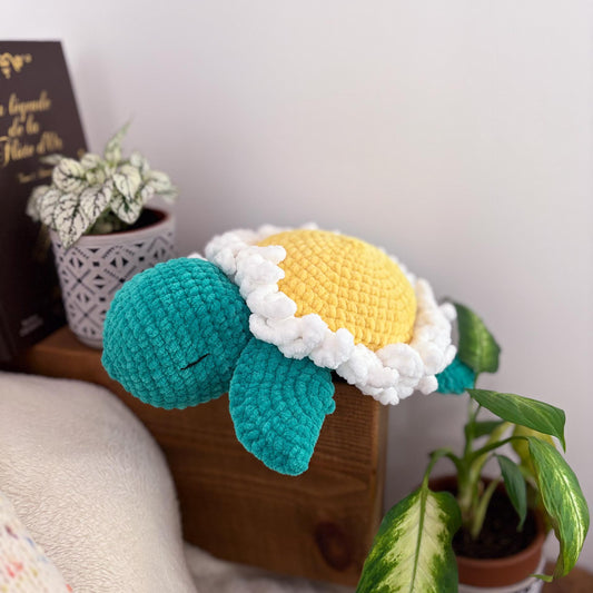 Tortue marguerite XL 🌼